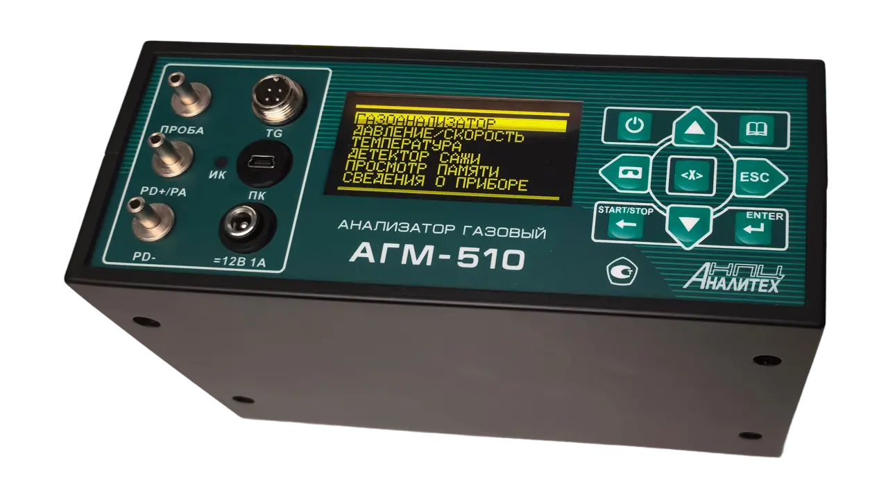 Переносной газоанализатор АГМ-510-02 (работает от -40°C)